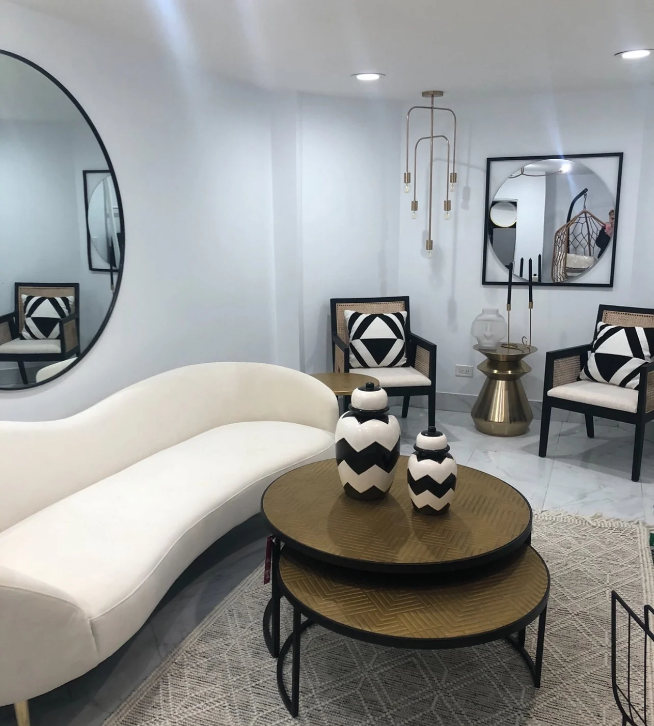 Sophisticated layout by a skilled interior designer